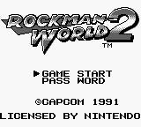 Rockman World 2 screenshot 3 for GameBoy